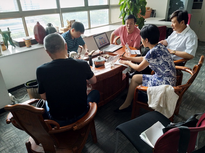 在广州博士科技集团调研